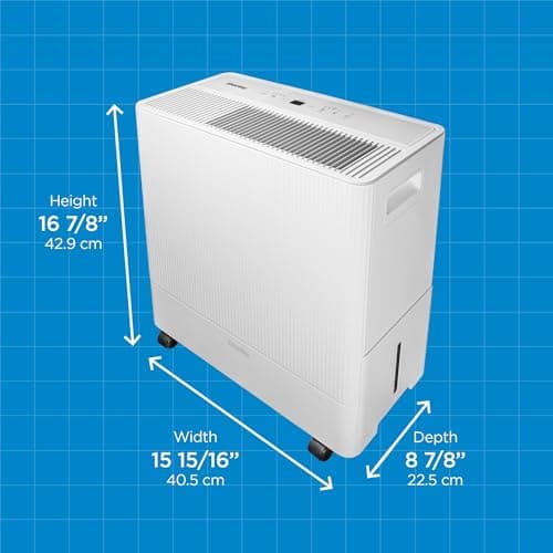 Danby DDR022BSWDB 22 Pint Dehumidifier with Wi-Fi 6