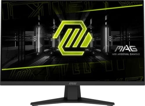 msi MAG 274QF X24 27-inch 2560 x 1440 (QHD) Gaming Monitor, 240Hz, Adaptive-Sync, HDMI, DisplayPort, VESA Mountable, Tilt, Height Adjustable, Speaker, 0.03ms, Black