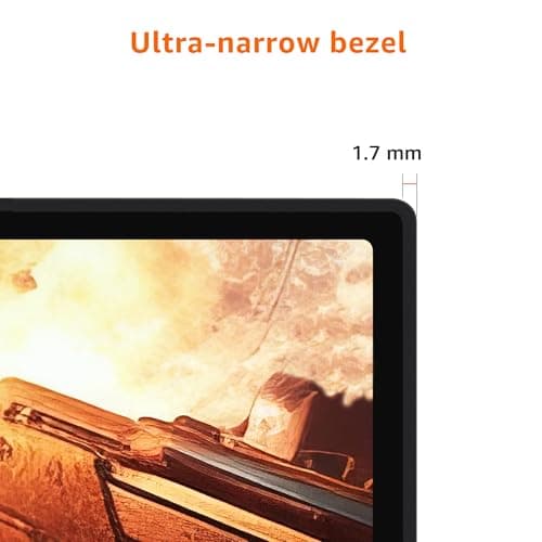 Amazon Basics 27 inch Gaming Monitor, FHD 1080P, 165Hz, VESA Compatible, Adaptive sync, 1ms Response, Black 6