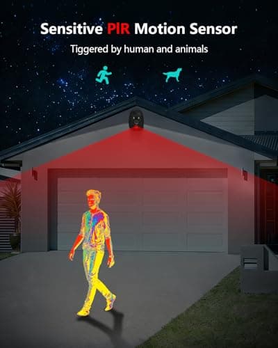 OOSSXX 4K PIR Extend Camera Outdoor Indoor Video Surveillance Security Waterproof Wired POE Camera, Home IP 4K 8MP, Night Vision, Just Extend POE Kits 8