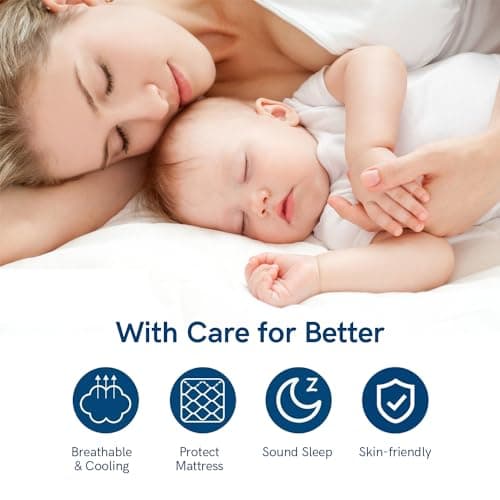 ELEMUSE Cooling Twin XL Mattress Topper for College Dorm, Thick Extra Long Twin Mattress Pad Cover, Plush Breathable Pillowtop with 8-21 Inch Deep Pocket, Overfilled 3D Snow Down Alternative Filling 6