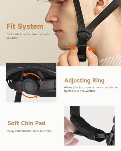 Findway Pro Bike Helmet for Adults,Adjustable Cycling Helmet for Men & Women [Safety Certified] Bicycle Helmet for Commuting, Road Biking, Skating with Adjustable Dial 5