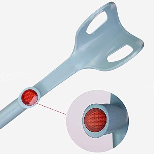 Lightweight Foldable Forearm Crutch, Aluminum Walking Stick,Height Adjustable, Ergonomic Handle with Comfortable Grip 2ZG-0IGM (Red) 8