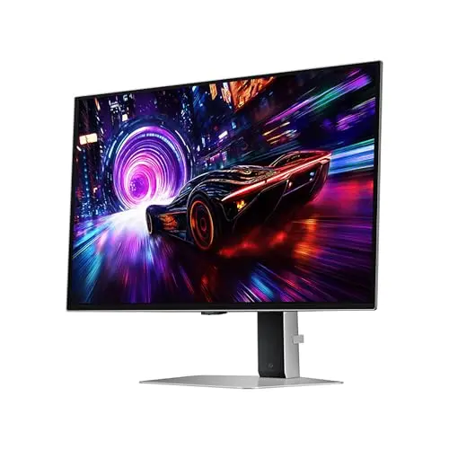 SAMSUNG 27-inch Odyssey QD-OLED G8 (G81SF), 4K, 240Hz, Gaming Monitor, 0.03ms Response Time, DisplayHDR True Black 400, AMD FreeSync™ Premium Pro, Ergonomic Stand, LS27FG810SNXZA, 2025 10