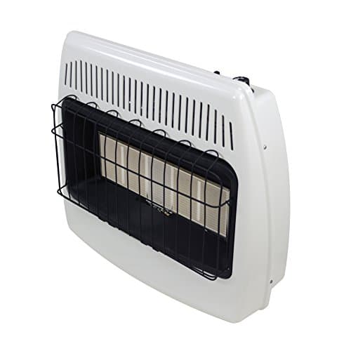 Dyna-Glo IR30PMDG-1 30,000 BTU Liquid Propane Infrared Vent Free Wall Heater White 6
