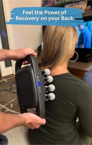 LEVILO 16 Head Massage Gun Deep Tissue, for Neck, Shoulder, Back Massager – Deep Tissue Percussion Massager for Muscle Recovery – Quiet, Portable & Powerful Full Body Tool – Ideal Gift for Men & Women 2