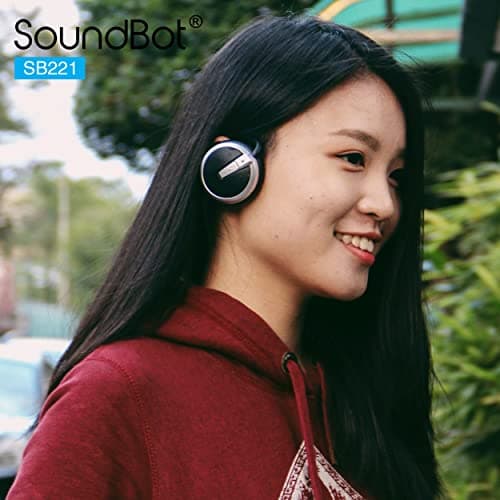 Soundbot SB221 HD Wireless Bluetooth 4.0 Sports-Active Headphones for 20Hrs Music Streaming & 25Hrs HandsFree Calling with Sweat Resistant Ergonomic Secure-Fit Design & Voice Command Support, Black 7