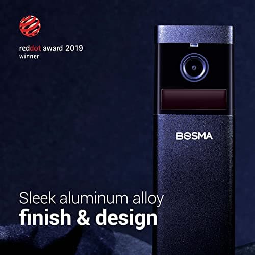 BOSMA X1 Lite Home Security Camera, Indoor Camera, Super Wide Angle, 360 Degree Rotation, 1080P HD Video, Night Vision, 2-Way Audio, Motion & Sound Detection, 90dB Siren - Black 8