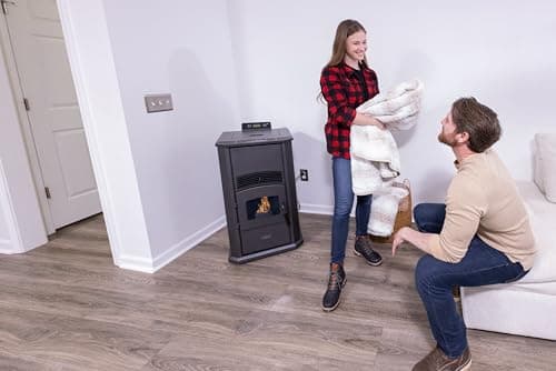 Comfortbilt Pellet Stove HP41 Alpine 2200 SQFT Heating 52 lbs Hopper EPA Approved 5