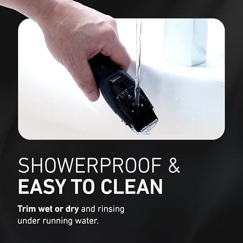 Panasonic Cordless Beard Trimmer for Men with Precision Dial, 19 Adjustable Length Settings, Rechargeable Battery, Washable - ER-GB42-K (Black) 7