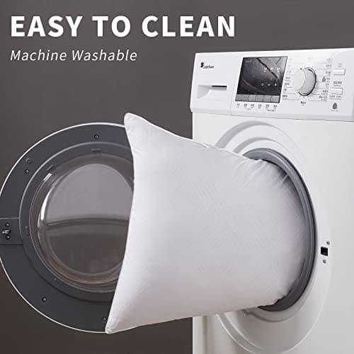 Mr.Ye Bed Pillows for Sleeping King Size 2 Pack Premium Luxury Hotel Quality Soft Pillows Down Alternative Filling for Back, Stomach or Side Sleepers, White 7