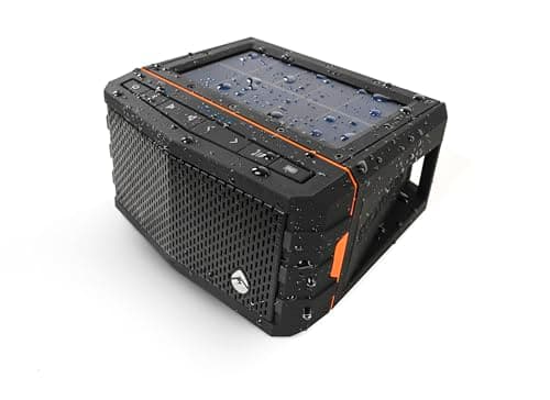 ECOXGEAR Sol Jam Solar-Powered Waterproof Bluetooth Portable Speaker (Black) 8
