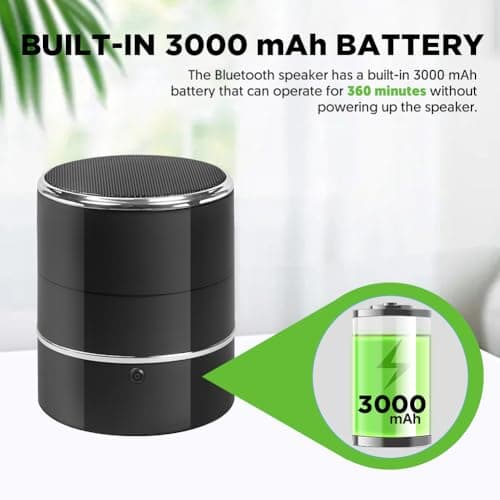 Bluetooth Speaker Camera - HD 1080P Wireless Camera - WiFi Cam with 240° Ultra Wide Angle Lens - Supports WiFi Bluetooth connectivity. 7
