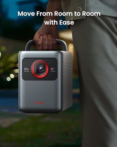 NEBULA Cosmos 4K SE Smart Projector, Nebulamaster, High-Brightness with Dolby Vision, 200" Screen, 1800 ANSI Lumens, HybridBeam, Enhanced Image Quality, GTV, Portable, for Gaming, Home, and Office Use 5