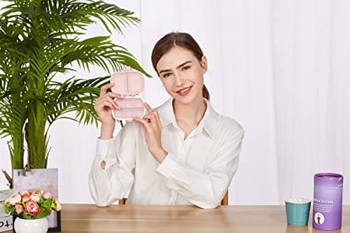 Holii Travel Pill Organizer, 8 Compartments Portable Pill Case, Daily Pill Box to Hold Vitamins, Small Pill Container for Pocket Purse Medicine Organizer（Pink） 9