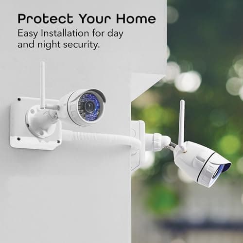 Geeni Hawk Outdoor Security Camera | IP66 Weatherproof WiFi Surveillance with Night Vision, 2-Way Audio, and Motion Detection | Compatible with Alexa and Google Home 7