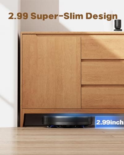 Pureatic V3 3 in 1 Robot Vacuum and Mop with 5000Pa Suction Power, Work with 2.4GWifi/ Alexa/App/, Self-Charging Vacuum Cleaner, Tangle-Free, Ideal for Pet Hair,Carpet and Hard Floor 8