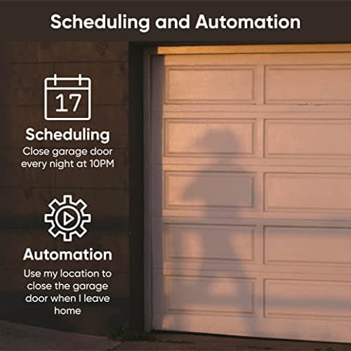 Wyze Smart Garage Door Opener w/built-in HD Video, Remotely Control Garage Door, 1080p HD Video w/Color Night Vision, Two-Way Audio 6
