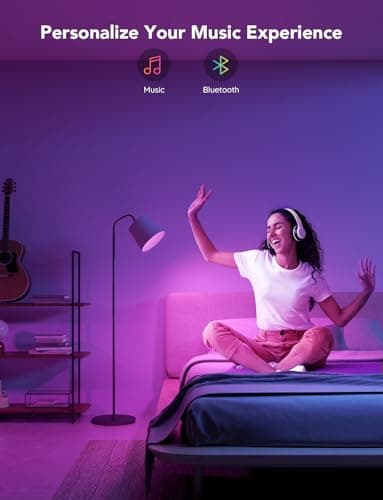 Govee Smart Light Bulbs, 1200 Lumens Dimmable BR30 Bulbs, RGBWW Color Changing Light Bulb, Flood Light Bulbs Work with Alexa, Google Assistant, WiFi & Bluetooth LED Bulbs, Music Sync, 2 Pack 7