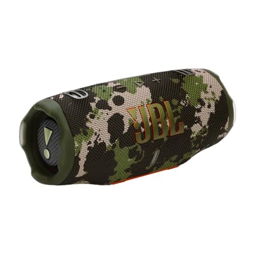 JBL Charge 6 - Portable Waterproof & Drop-Proof Bluetooth Speaker, Bold JBL Pro Sound with AI Sound Boost, 28Hrs of Playtime, Built-in powerbank & Comes with a Sturdy/Removable Carrying Strap (Squad)