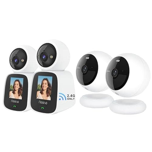 Noorio Home Security Camera System with CL200-2P, B200SE×2