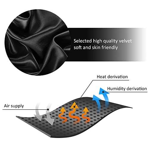 Bellemave 58'' Velvet Chaise Lounge, Button Tufted Right Arm Facing Lounge Chair with Nailhead Trim & Solid Wood Legs, Mid-Century Modern Sleeper Sofa Chair for Living Room, Bedroom, Office (Black) 9