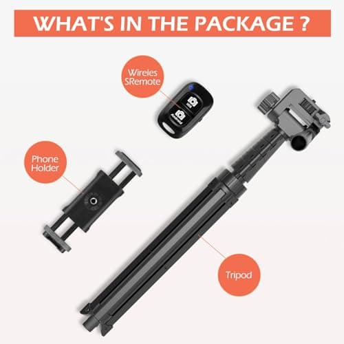 Aureday 67" Phone Tripod&Camera Stand, Selfie Stick Tripod with Remote and Phone Holder, Perfect for Selfies/Video Recording/Vlogging/Live Streaming 8