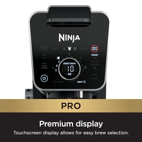 Ninja Drip Coffee Maker With K Cup Combo, DualBrew Pro Specialty Coffee System, Coffee Machine Compatible with K-Cup Pods, 12 Cup Single Serve Coffee Makers with Paper Filter, CFP301 9