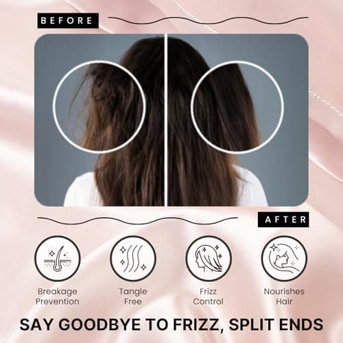 Sillo Silk Pillow Cases 2 Pack - 22 Momme Mulberry Silk Pillowcases for Hair and Skin, Anti Acne Pillow Case, Hypoallergenic Silver-Infused, Envelope Closure, Queen (Silver) 6