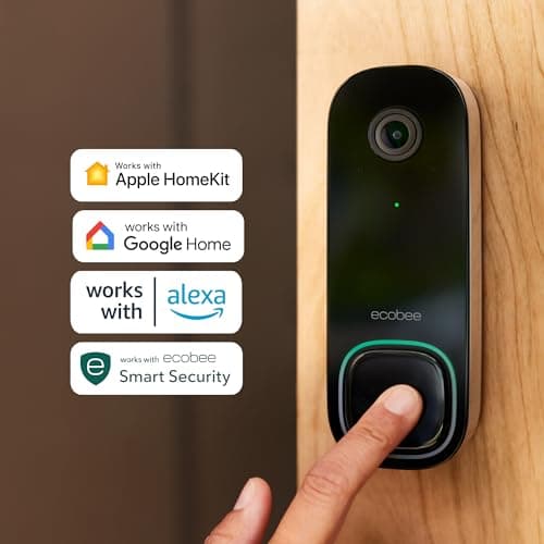 ecobee Smart Video Doorbell Camera (Wired) - with Industry Leading HD Camera, Smart Security, Night Vision, Person and Package Sensors, 2-Way Talk, and Video & Snapshot Recording 14