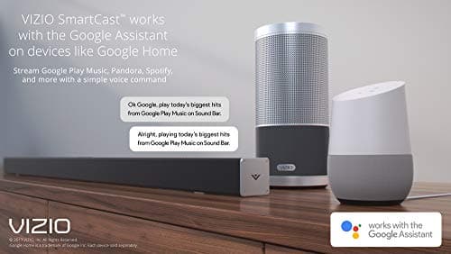 VIZIO SB4051-D5 Smartcast 40” 5.1 Slim Sound Bar System, Black 12