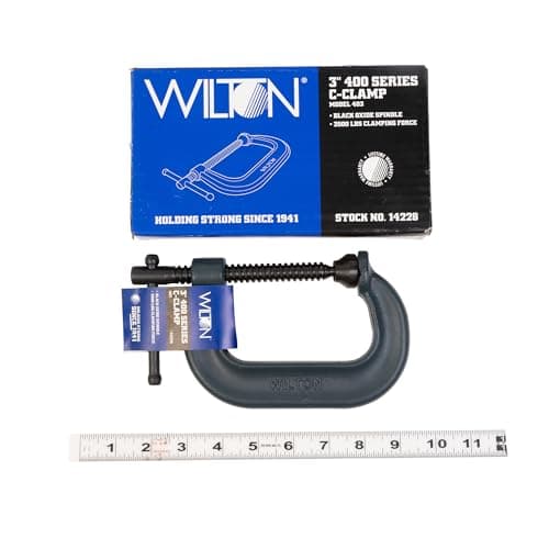 Wilton C-Clamp, 3" Opening, 2-7/16" Throat, 3500 Lbs. Clamping Force (Model 403) 2