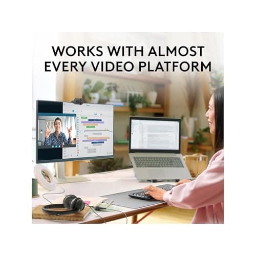 Logitech 960001580 Brio 100 1080p Full HD Webcam (Graphite) 7