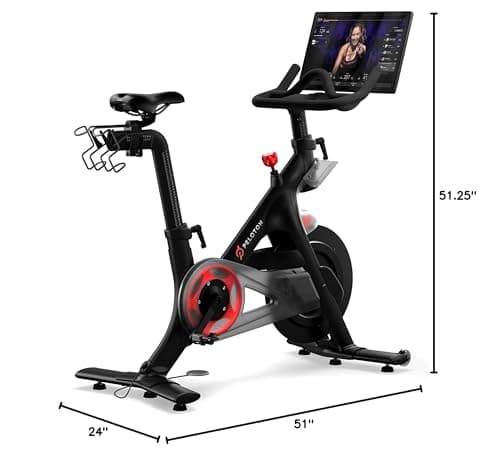 Original Peloton Bike | Indoor Stationary Exercise Bike with Immersive 22" HD Touchscreen (Updated Seat Post) 5