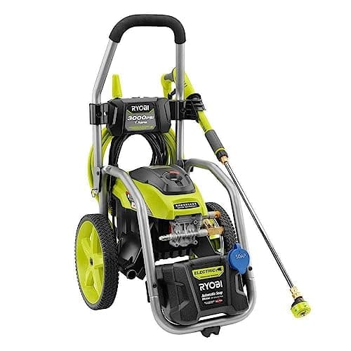 RYOBI 3000 PSI 1.1 GPM Cold Water Electric Pressure Washer, RY143011, GREEN (Renewed)