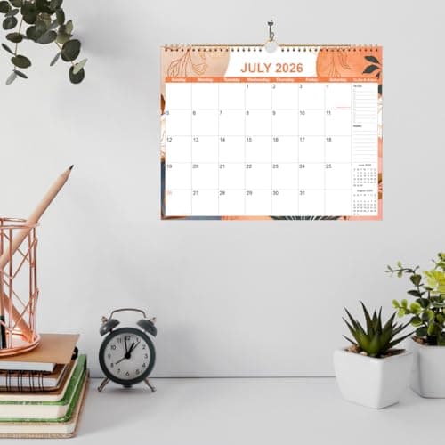 2026 Calendar - Wall Calendar 2026 from January 2026 - December 2026, 12 Months Calendars with Thick Paper, 11" x 14.5", Gold Leaf 6