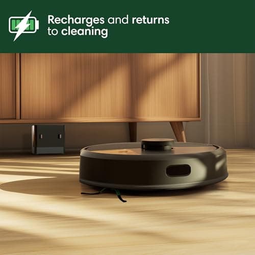 iRobot Roomba 105 Vac Robot Vacuum - Easy to use, Intense Power-Lifting Suction, LiDAR Navigation, Multi-Surface Cleaning, Cleans in Neat Rows, Self-Charging 7