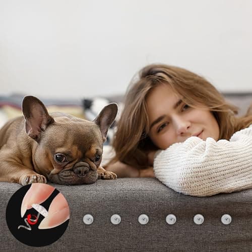 120 Pcs Upholstery Tacks Clear, 0.6" Upholstery Pins Twist for Car Repair, Slipcovers, Bed Skirt, Furniture 7