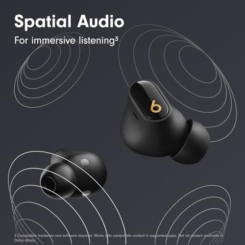 Beats Studio Buds + - Black / Gold with AppleCare+ (2 Years) 6