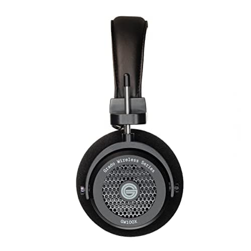 GRADO GW100x Wireless Open-Back Headphones – Bluetooth 5.2, 40-Hour Battery, 44mm Drivers – Audiophile Over-Ear Headphones with Mic – Lightweight, Retro Design – for Home, Studio & Travel