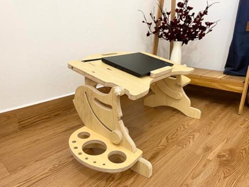 MADOTO Laptop Desk Designed for Lying Down Sitting Posture, Helping to Relax The Neck & Back, Various Positions: Sitting Lying On Bed, Sofa, Floor 8