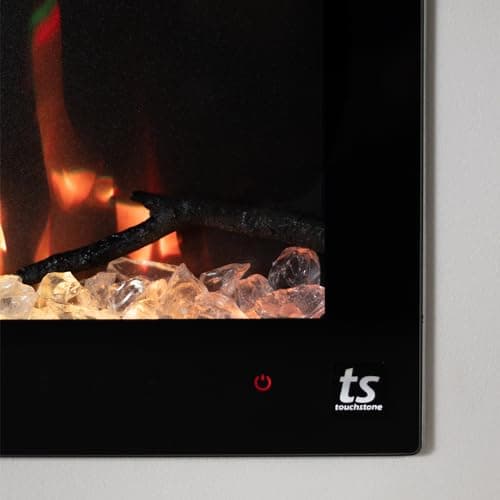 Touchstone Smart Electric Fireplace-The Fury 65" Wide- 4.5" Thin in Wall Recessed-100 Realistic Flame/Ember Bed Color Combos-1,500W Heater-Larger Viewing Area-Alexa/WiFi Enabled 8