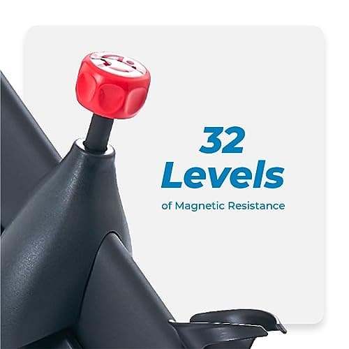 Echelon Smart Connect Fitness Bike, 30-Day Free Echelon Membership, Easy Storage, Small Spaces, Cushioned Seat, Solid Design, HIIT, Top Instructors, 32 Resistance Levels, Bluetooth, EX15 8