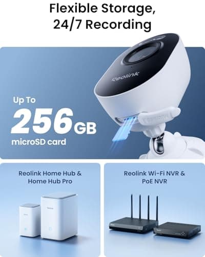 REOLINK Wireless Outdoor Security Camera Lumus 2K, Upgraded 4MP Spotlight Color Night Vision, 2.4/5GHz Dual-Band WiFi Plug in Camera, Smart Person/Vehicle/Animal Detection, Two-Way Talk, Local Storage 8