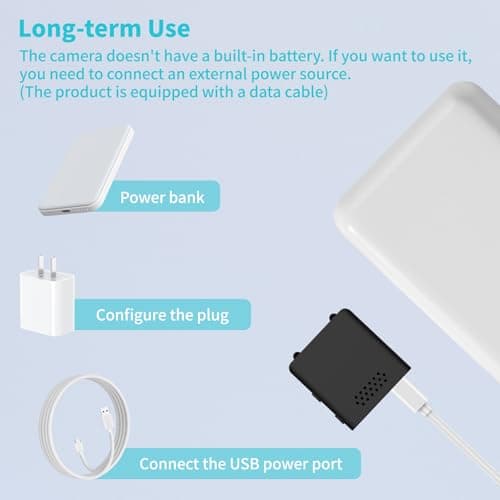 Mini Security Indoor Camera 2026 Only 0.5 Inch Small Home WiFi 1080P Micro HD Nanny Cam with Wide Angle, Cloud & SD Storage, Night Vision, Can No Need WiFi Cams Portable Tiny Cameras for House Outdoor 6