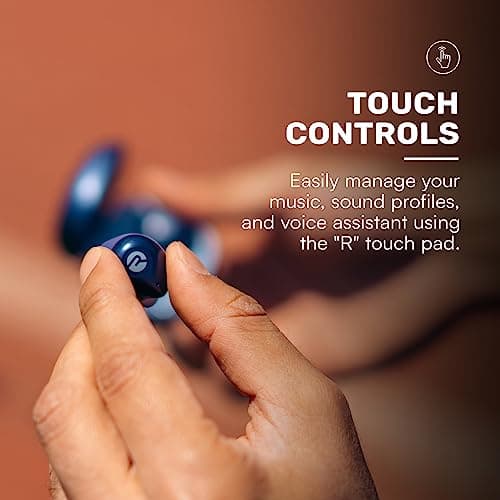 Raycon Fitness Bluetooth Wireless Earbuds + Microphone with Active Noise Canceling, Sweat & Water-Resistant Earphones, Running Headphones, Ear Buds Wireless Bluetooth 56 Hours Playtime (Black) 6