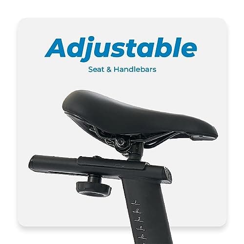 Echelon Smart Connect Fitness Bike, 30-Day Free Echelon Membership, Easy Storage, Small Spaces, Cushioned Seat, Solid Design, HIIT, Top Instructors, 32 Resistance Levels, Bluetooth, EX15 6