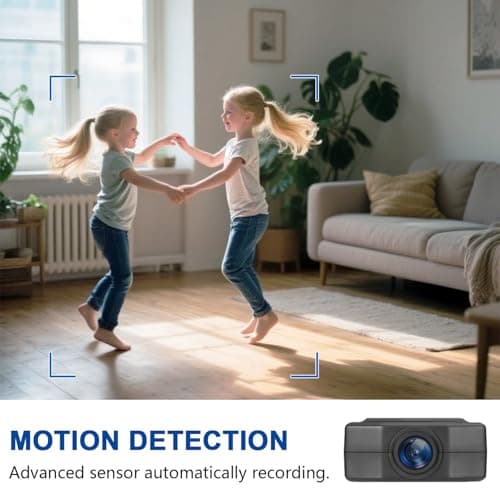 Ducgqc Small Camera,64GB Nanny Cam,1080P Video Camera for Security,Motion Detection,NO WiFi 5