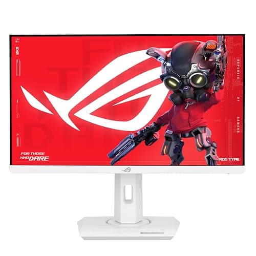 ASUS ROG Strix 25” (24.5-inch viewable) 1080P HDR Gaming Monitor (XG259QNG-W) - White, Full HD, 380Hz, 0.3ms, Fast IPS, Low Motion Blur Sync, FreeSync Premium, DisplayWidget, Ergonomic, 3 yr Warranty 15