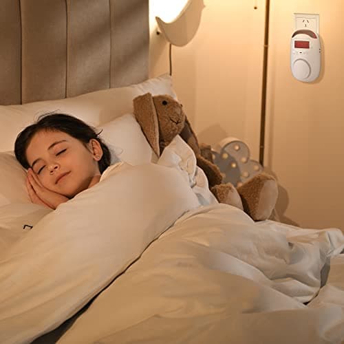 3 Packs Carbon Monoxide Detectors - Hembisen Carbon Monoxide Detector Plug in Type CO Alarm Monitor with Digital Display, Accurate & Easy to Read, for Home/Kitchen/Hotel/Bedroom (White) 5